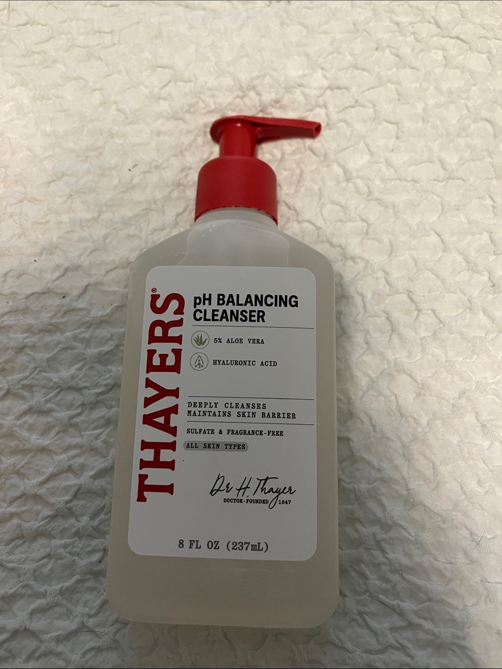 NWT Thayers PH Balancing Facial Cleanser
